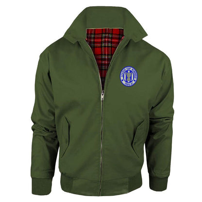 Retro Sheffield Wednesday League Cup Winners 1991 Embroidered Classic Harrington Jacket