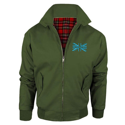 The Cockney Boys Union Jack Embroidered Classic Harrington Jacket