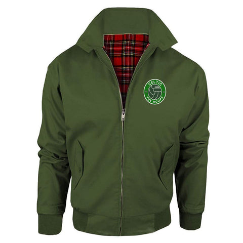 The Hoops Old School Ball Embroidered Classic Harrington Jacket