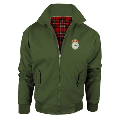 Clockend Embroidered Classic Harrington Jacket