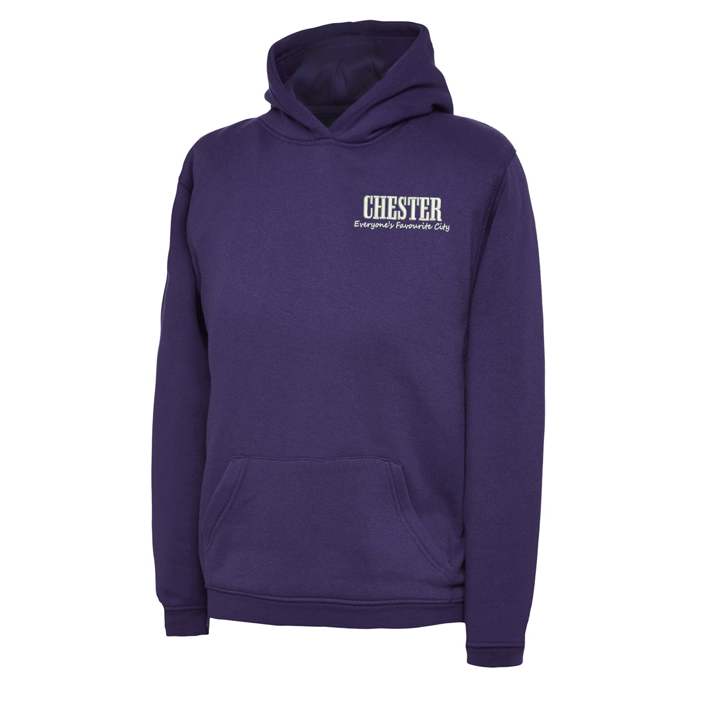 Chester Everyone's Favourite City Embroidered Children's Hoodie