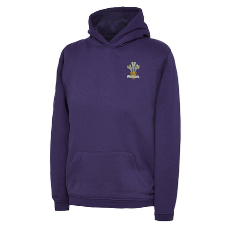 Royal Regiment of Wales Embroidered Children's Hoodie