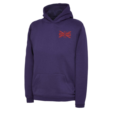 Bournemouth Union Jack Embroidered Children's Hoodie