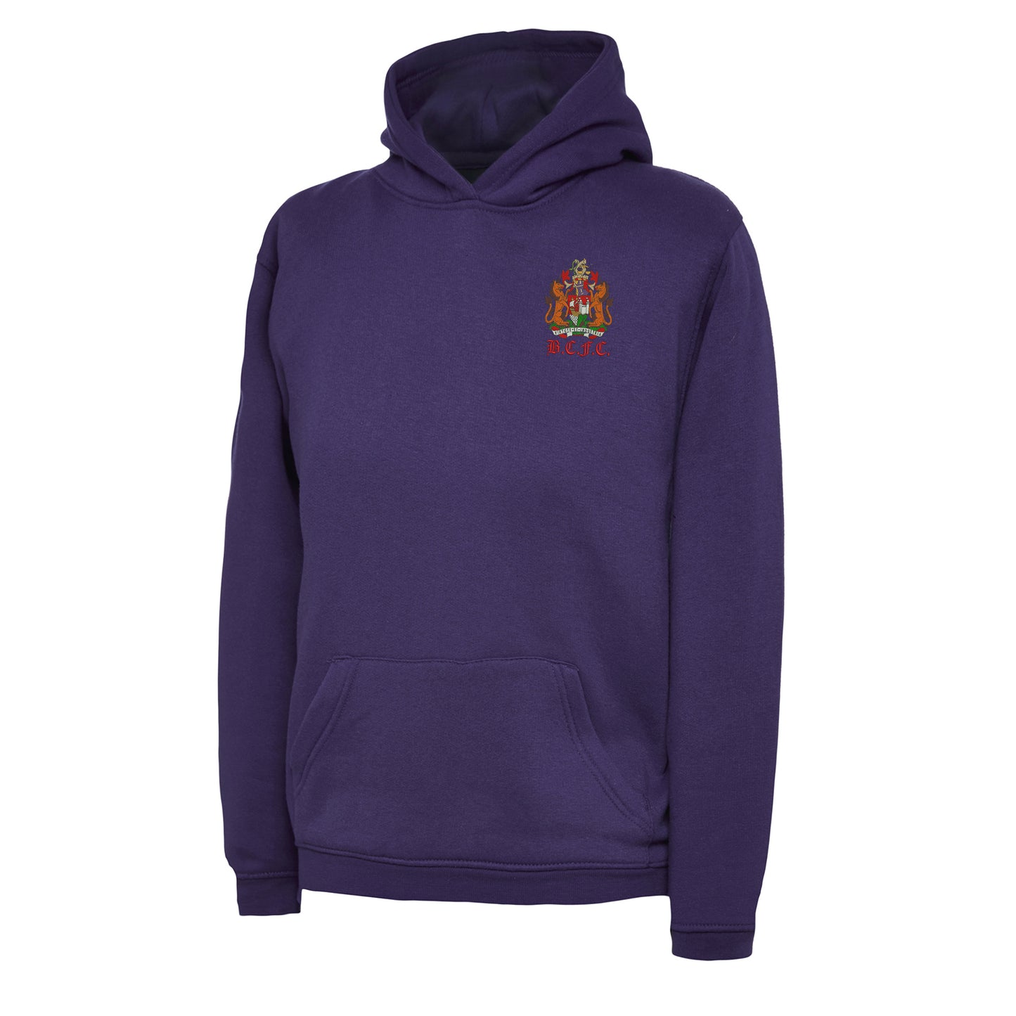 Retro Bristol City 1950s Embroidered Children's Hoodie