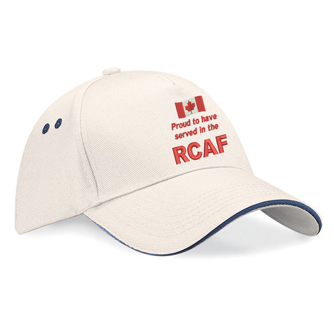 Proud to Have Served in The RCAF Baseball Cap