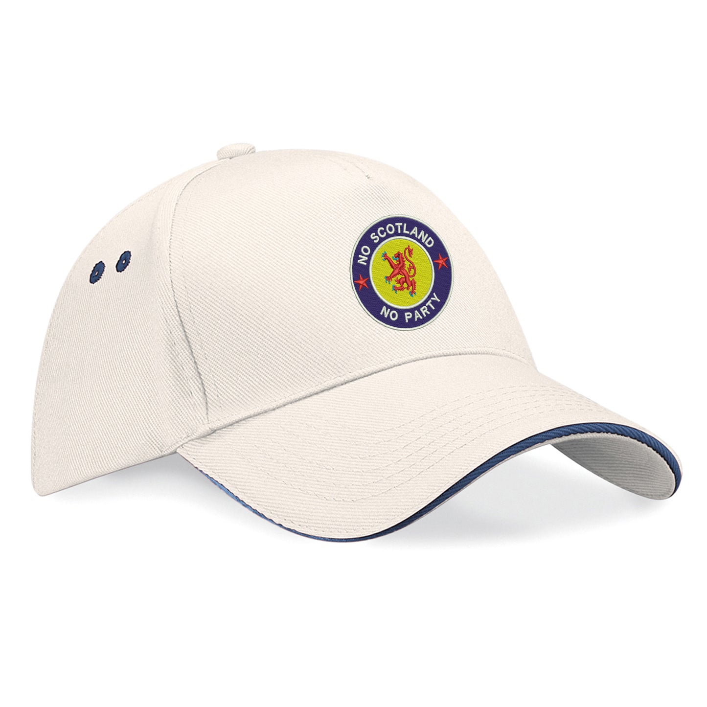 No Scotland No Party Embroidered Baseball Cap