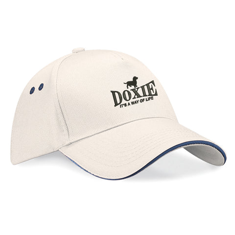 Doxie It's a Way of Life Embroidered Baseball Cap