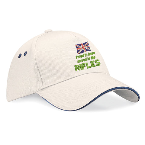 Proud to Have Served in The Rifles Baseball Cap