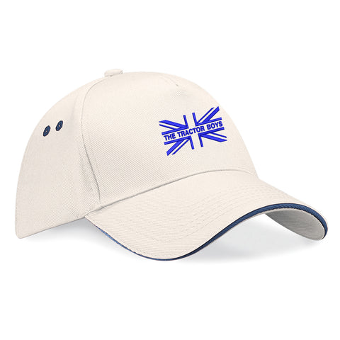 The Tractor Boys Union Jack Embroidered Baseball Cap