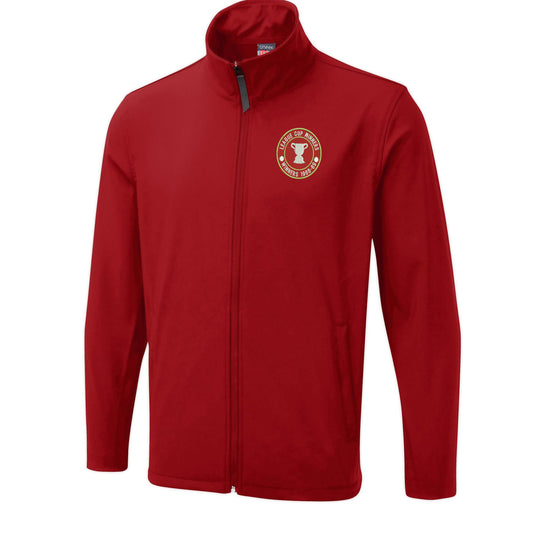 Retro Swindon Town Football League Cup Winners 1969 Embroidered Lightweight Soft Shell Jacket