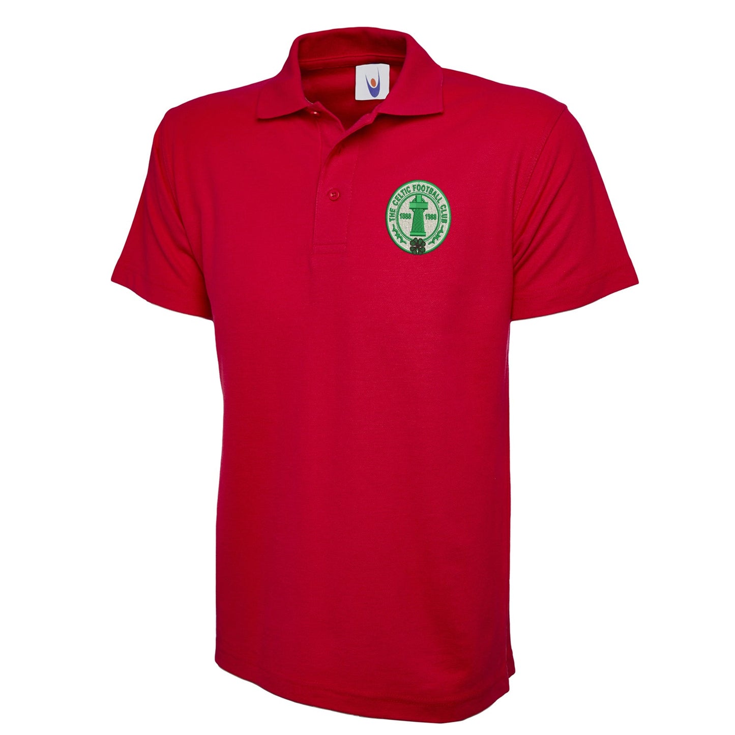 Retro Celtic Centenary Embroidered Classic Polo Shirt