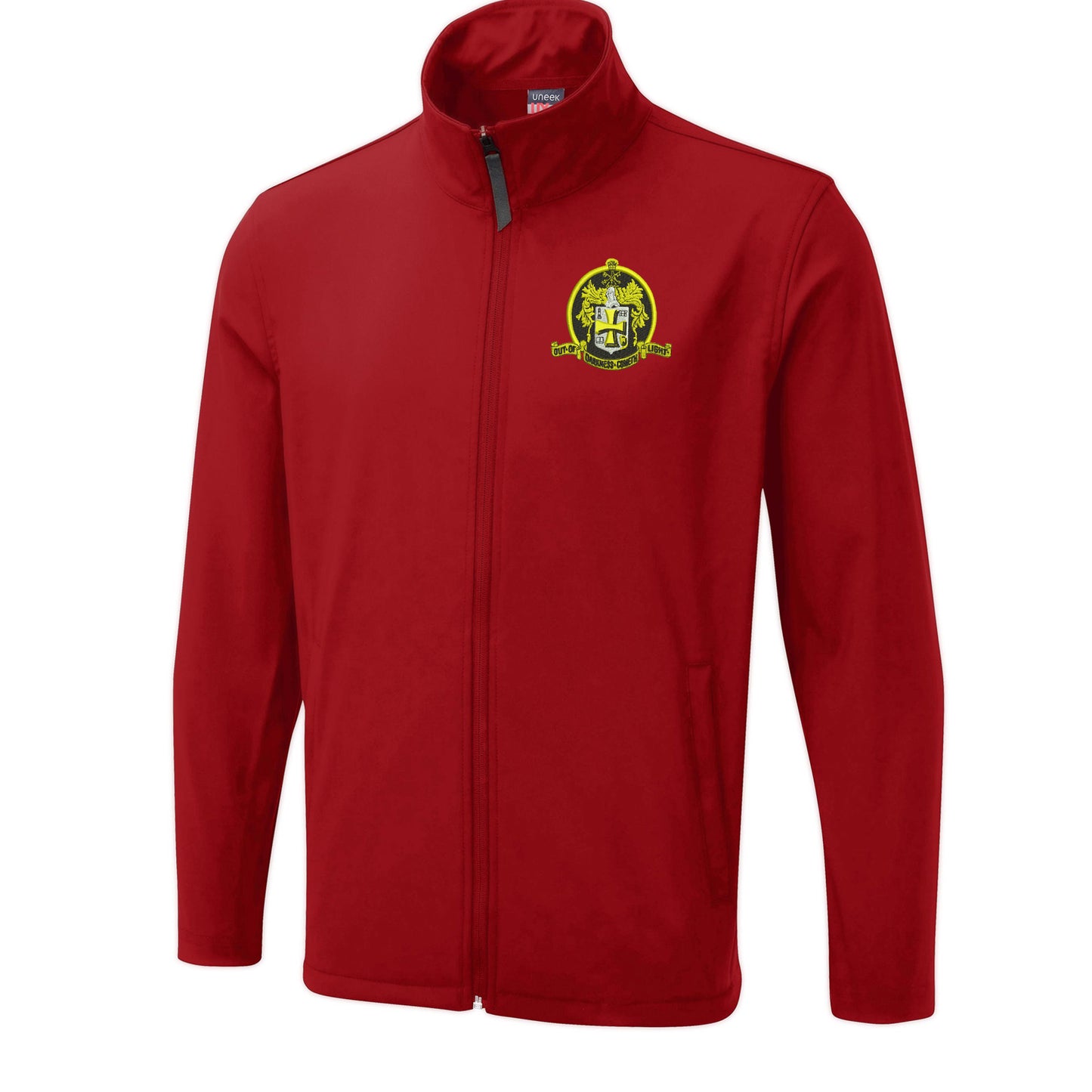 Retro Wolves 1947 Embroidered Lightweight Soft Shell Jacket