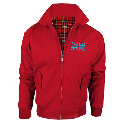 The Cockney Boys Union Jack Embroidered Classic Harrington Jacket