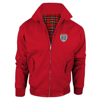 Retro Rotterdam 82 Embroidered Classic Harrington Jacket