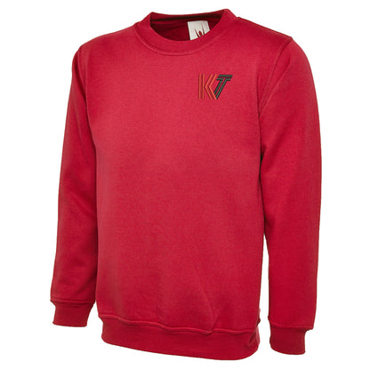 Retro Kettering Town Embroidered Classic Sweatshirt