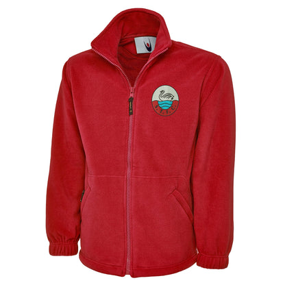 Retro Swansea 1960s Embroidered Premium Fleece Jacket