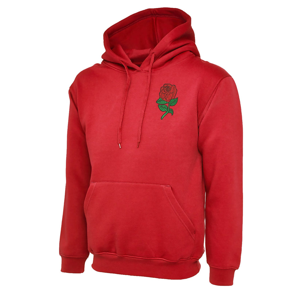 Retro England Rugby Hoodie Paddywear