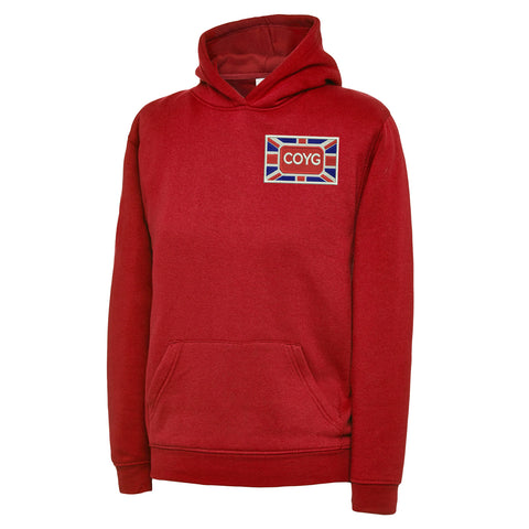 COYG Union Jack Embroidered Children's Hoodie