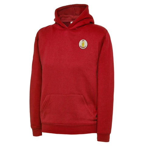 Retro Up Burnley 1972 Embroidered Children's Hoodie