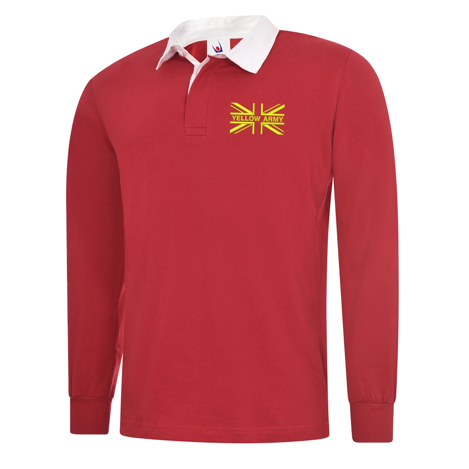 Yellow Army Union Jack Rugby Shirt