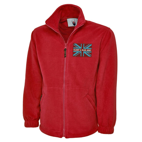 Claret & Blue Army Coloured Union Jack Jacket