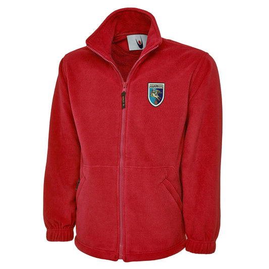 Retro North Town Wanderers Embroidered Premium Fleece Jacket