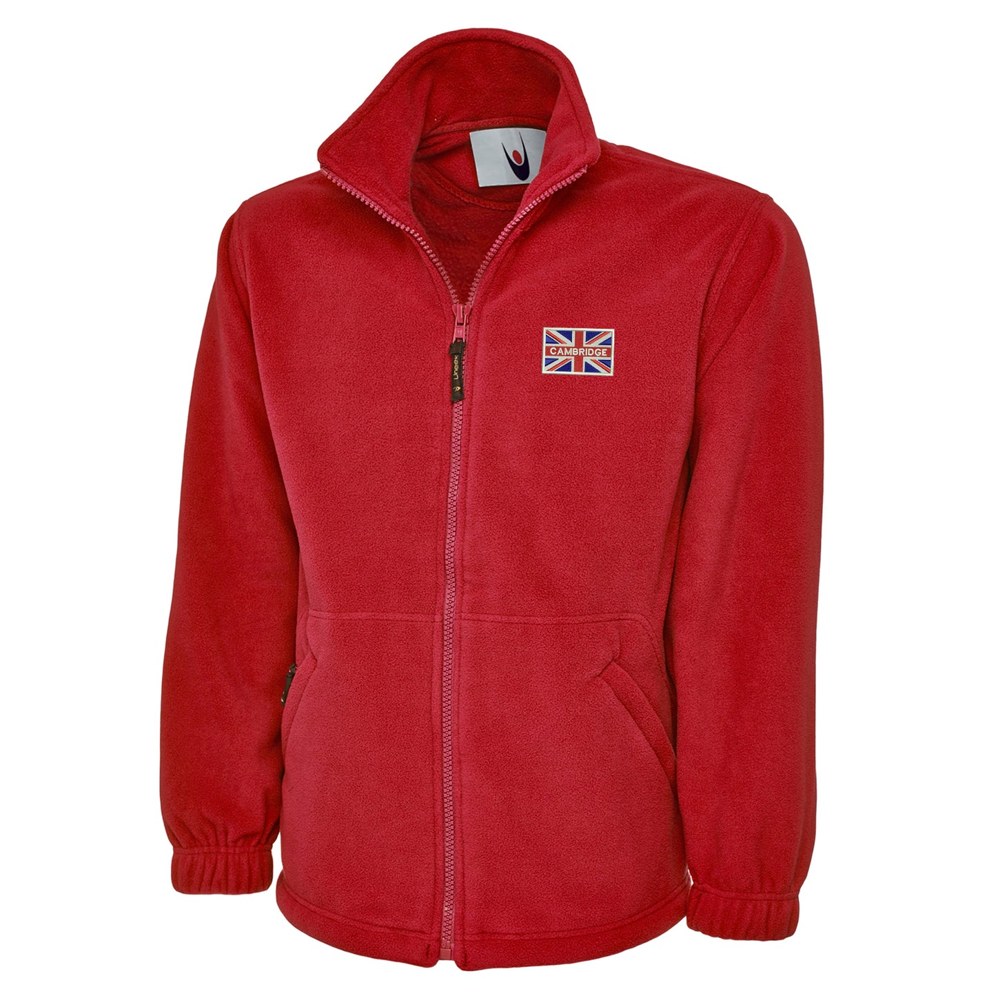 Cambridge Coloured Union Jack Premium Fleece Jacket