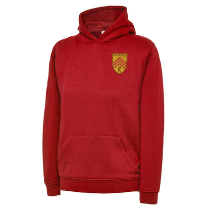 Retro Riverside FC Embroidered Children's Hoodie