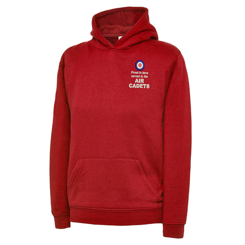 Proud to Have Served in The Air Cadets Embroidered Children's Hoodie