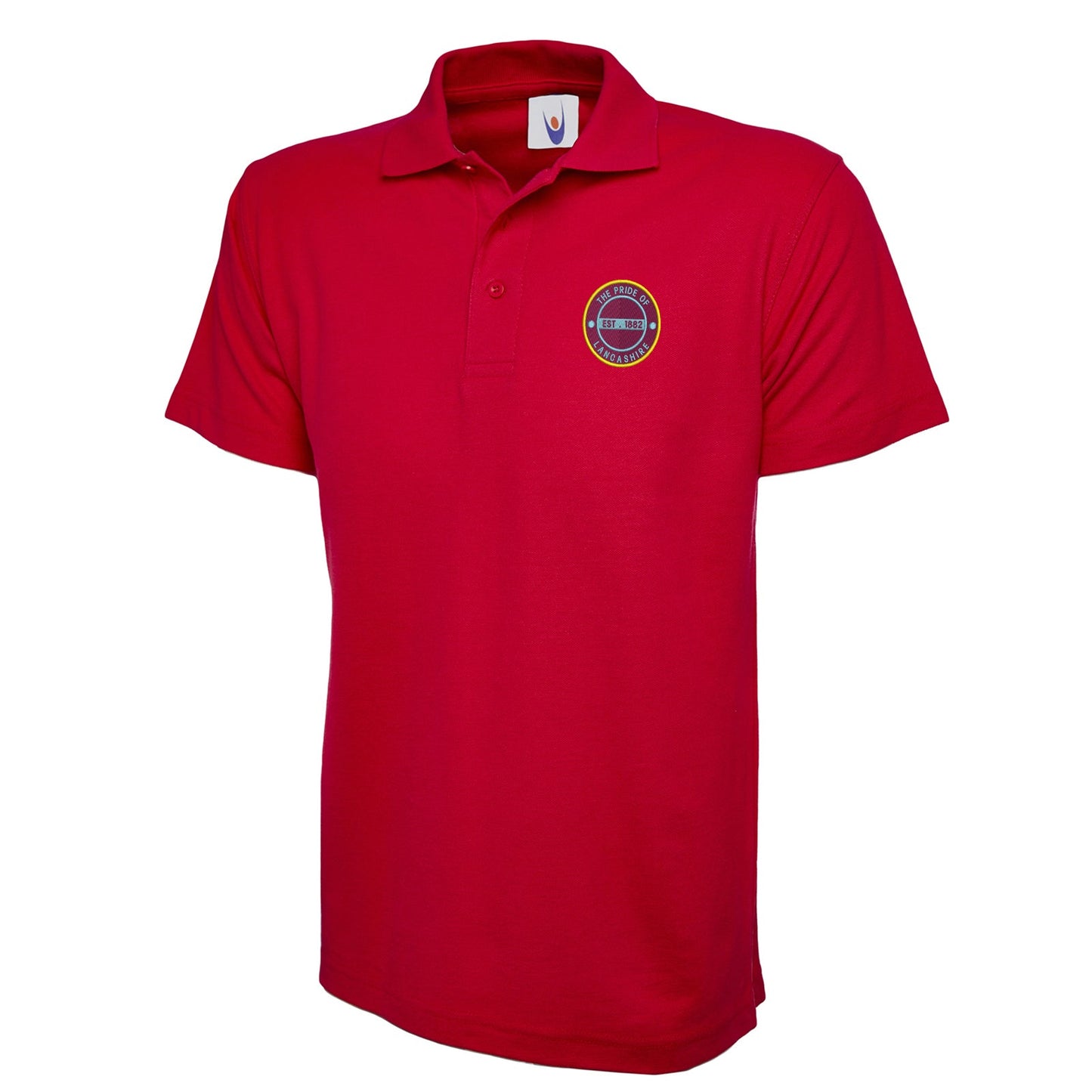 The Pride of Lancashire 1882 Embroidered Classic Polo Shirt