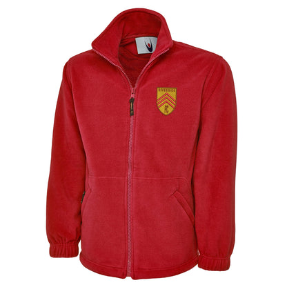 Retro Riverside FC Embroidered Premium Fleece Jacket