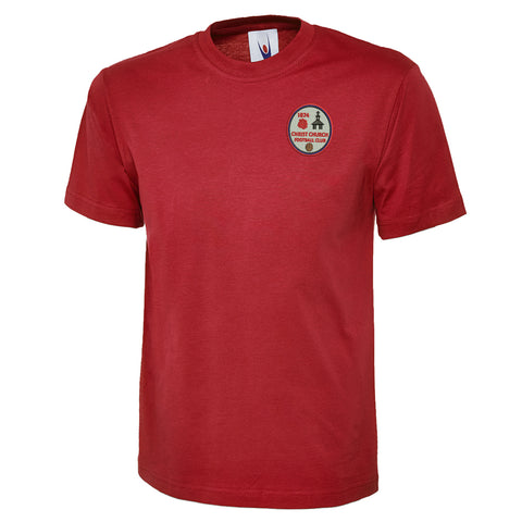 Retro Christ Church FC Embroidered Classic T-Shirt