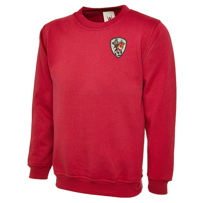 Retro Bristol City 1976 Embroidered Classic Sweatshirt