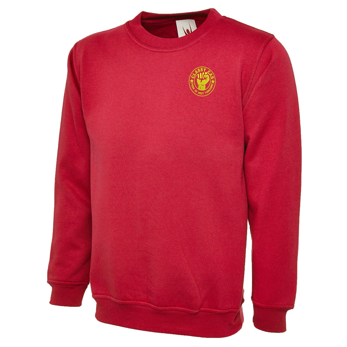 Classy Cas Pride of West Yorkshire Embroidered Classic Sweatshirt