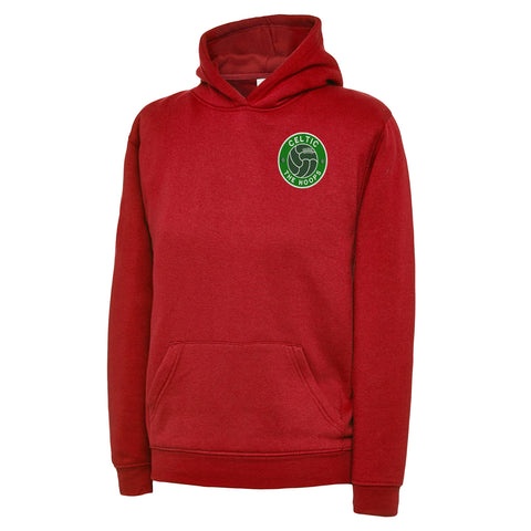 The Hoops Old School Ball Embroidered Children's Hoodie