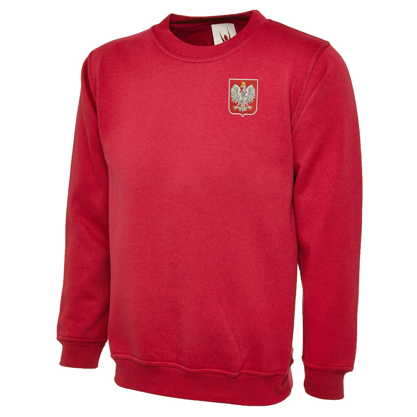 Retro Poland Embroidered Classic Sweatshirt