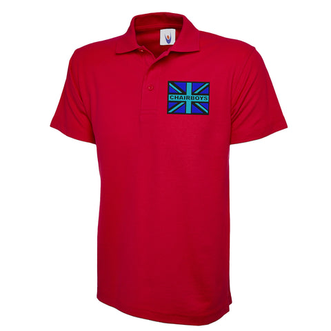 Chairboys Coloured Union Jack Polo Shirt