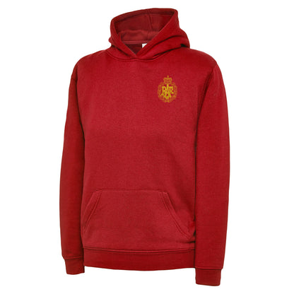 RAF Cap Badge  Embroidered Children's Hoodie