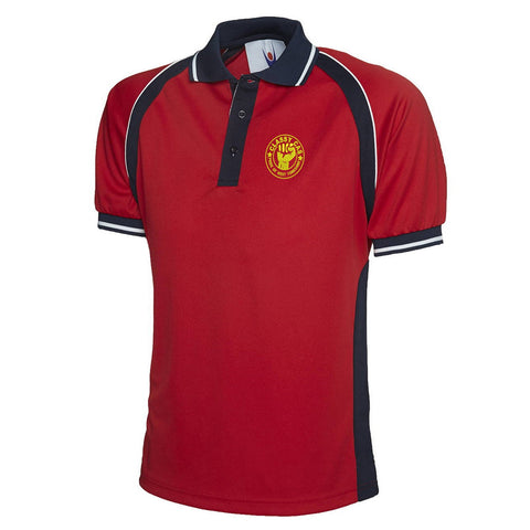 Classy Cas Pride of West Yorkshire Embroidered Polyester Sports Polo Shirt