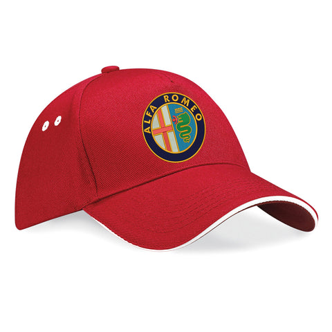 Alfa Romeo Logo Golden Cap