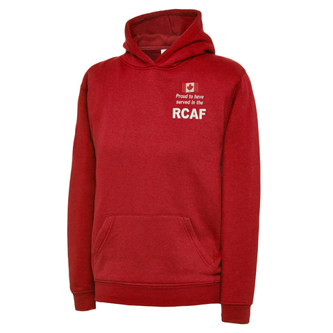 Proud to Have Served in The RCAF Embroidered Children's Hoodie