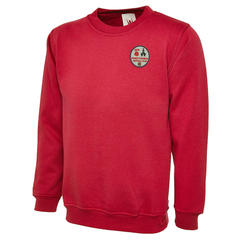 Retro Christ Church FC Embroidered Classic Sweatshirt