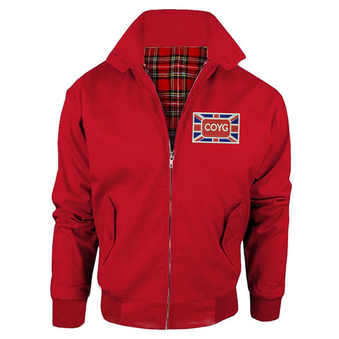 COYG Union Jack Classic Harrington Jacket