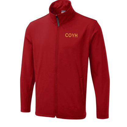 COYH Embroidered Lightweight Soft Shell Jacket