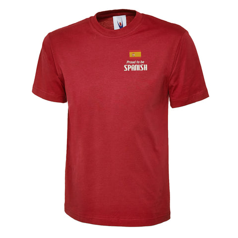 Proud to be Spanish Embroidered Children's T-Shirt