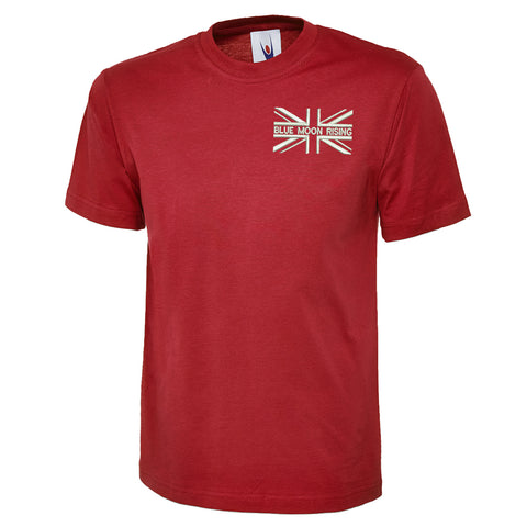 Blue Moon Rising Union Jack T Shirt