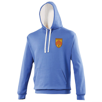 Retro Riverside FC Embroidered Contrast Hoodie