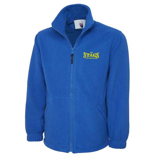 The Stags It's a Way of Life Embroidered Premium Fleece Jacket