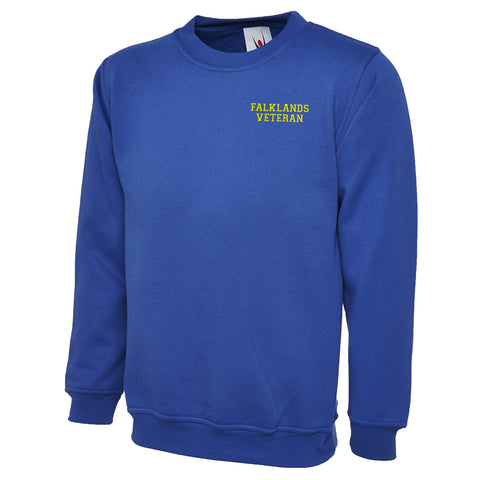 Falklands Veteran Embroidered Classic Sweatshirt