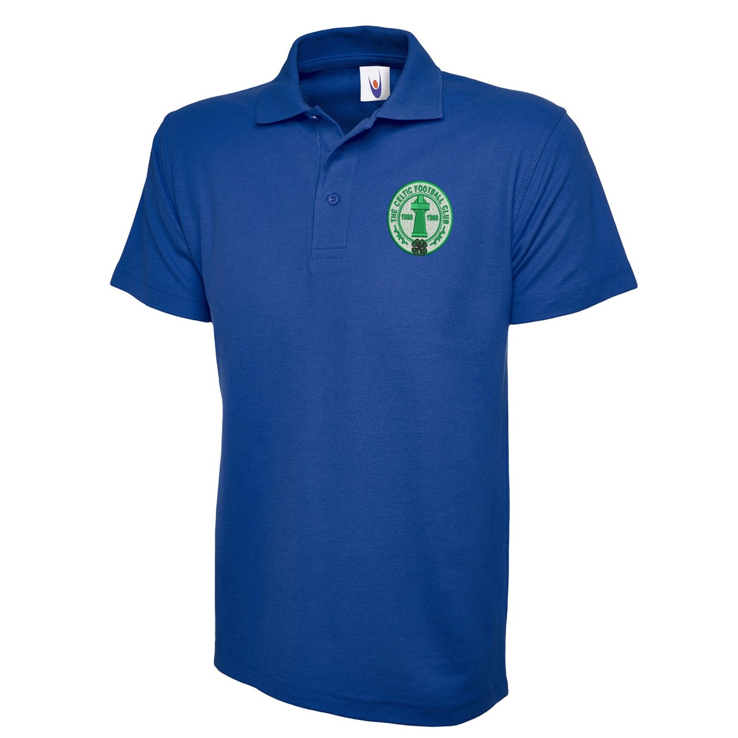 Retro Celtic Centenary Embroidered Classic Polo Shirt